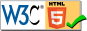 HTML5 and CSS3 logo with checkmark